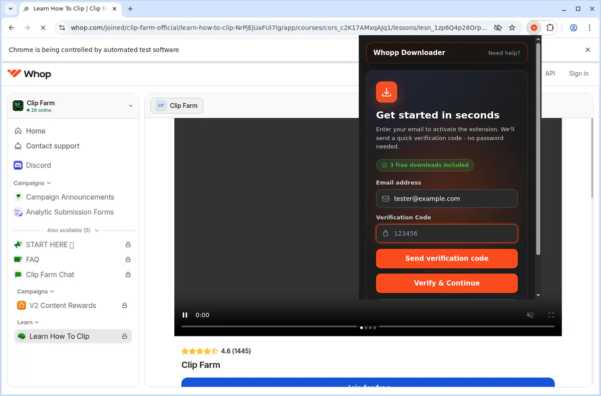 Whop Video Downloader screenshot 9